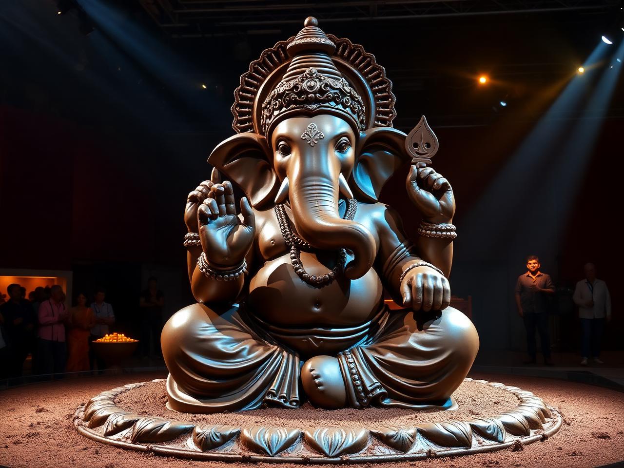 Chocolate Ganesh